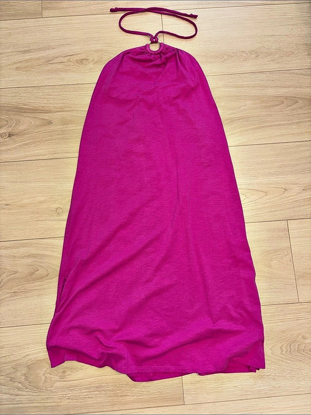 Pink Halter Maxi Dress Like New
